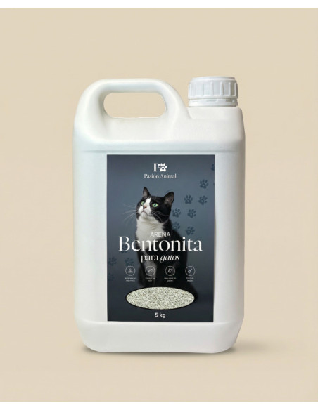 Garrafa 5KG Arena bentonita
